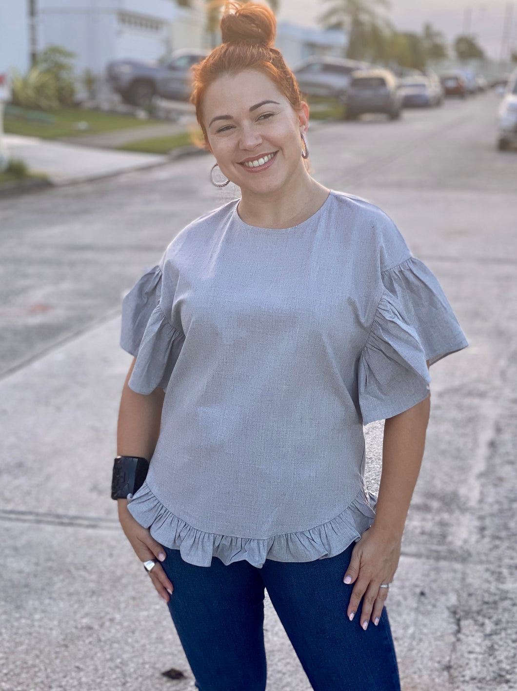 Ruffled Top