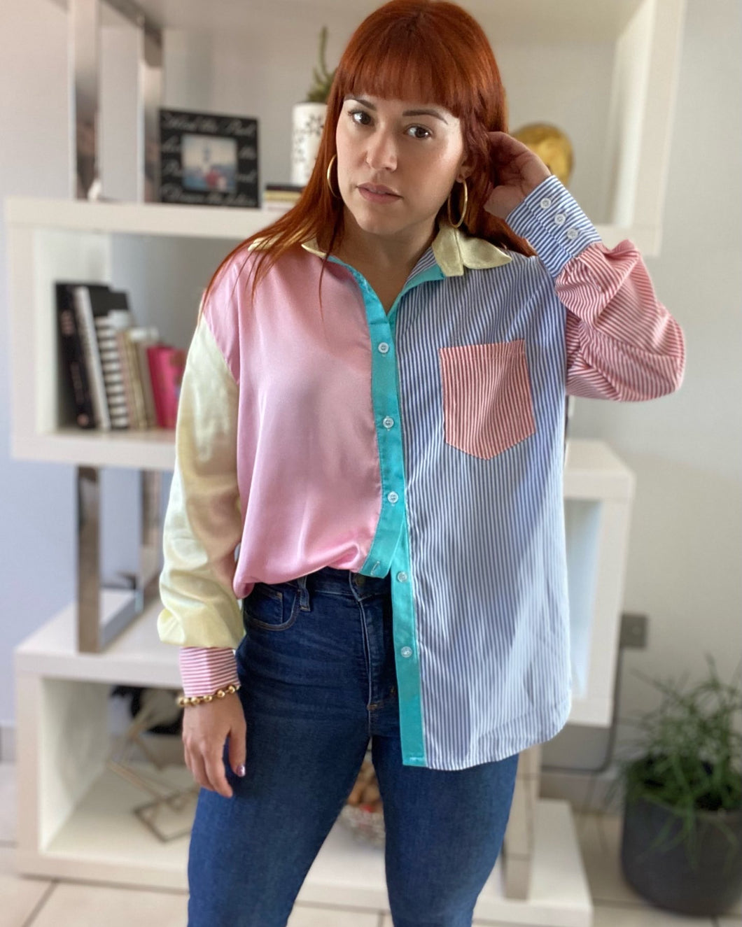 Color Block Shirt